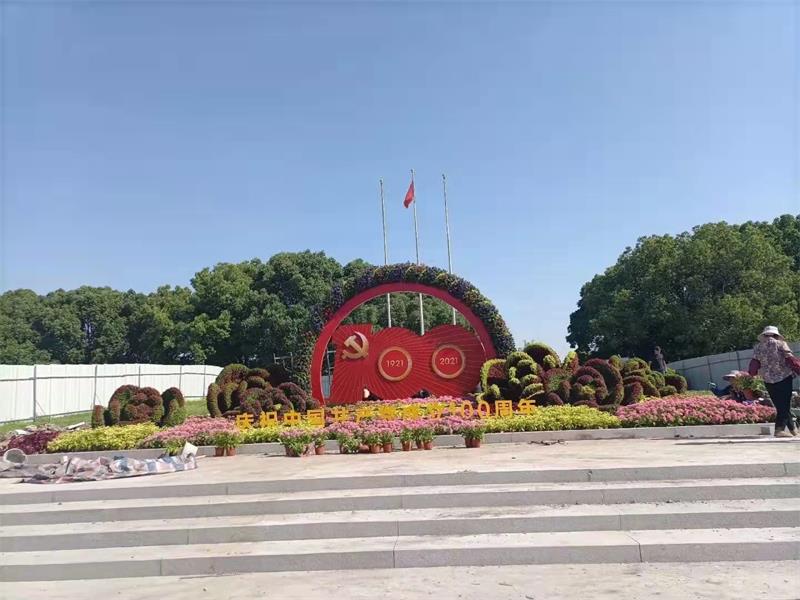 乡村振兴党建雕塑系列